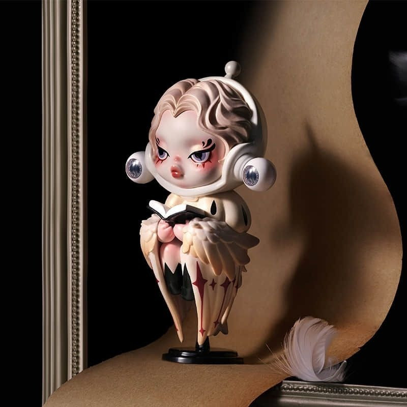 SKULLPANDA Comic Album Series Doll อินเทรนด์เล่นของขวัญวันเกิดของเล่นตกแต่ง