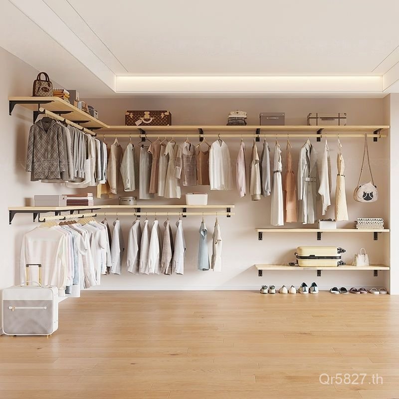 ห้องรับฝากของไม้เนื้อแข็งนอร์ดิก · ชั้นวางตู้เสื้อผ้าแบบสเต็ปอิน · E0 เกรด E1 ตู้เสื้อผ้าได้รับการอน