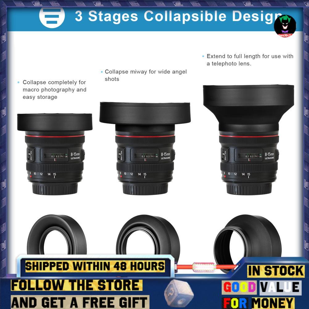 Sinhopsa Sinhopsa 67 มม.ชุดเลนส์ดอกทิวลิปดอกไม้ + ผ้าทำความสะอาดยางพับได้สำหรับ Canon EOS 7D 70D 77D