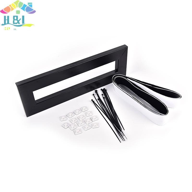 H&L Nov 1 ชุดกีตาร์เหยียบ 40*13 ซม.DIY กีตาร์ Pedalboard พร้อม Magic Tape {th}