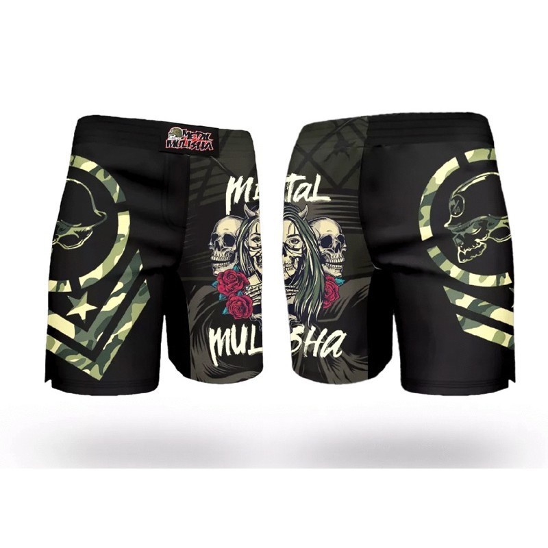 MMA SHORTS Initial Metal Sublimation Shorts Summer NEW Street Style Men Shorts