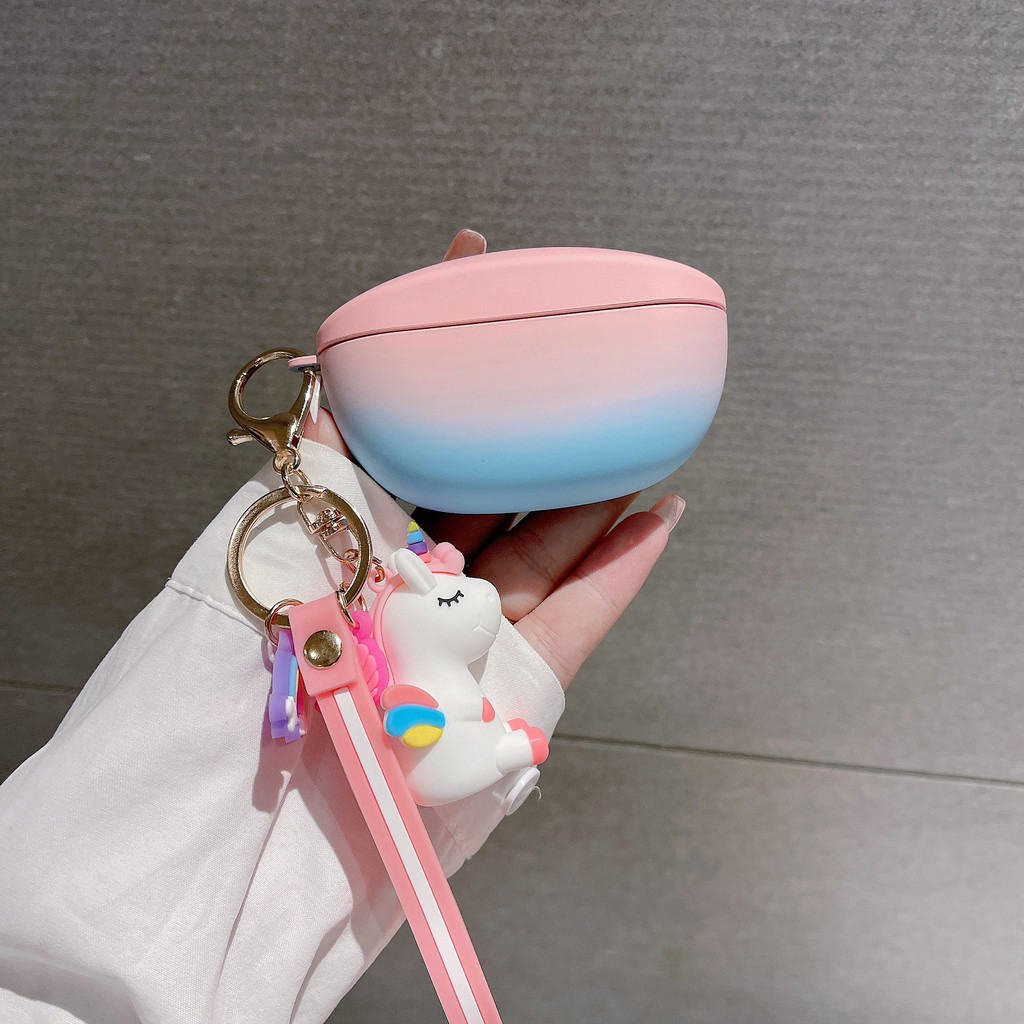 เหมาะสําหรับ sony wf-sp800n เคสป้องกัน sony wfsp800n ชุดหูฟังไร้สายบลูทูธเคสป้องกันน่ารักสร้างสรรค์ก