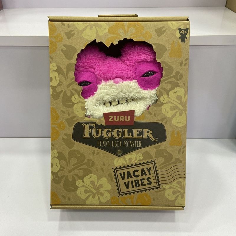 【พร้อมส่ง】fuggler funny ugly monster ของแท้ FUGGLER ฟัน Monster-Vacation Series Suspicious Squirrel 