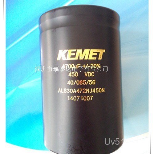 400V4700uF Capacitor นําเข้า Electrolysis BHC ยี่ห้อใหม่ KEMETALS30A472NJ400N LSS6