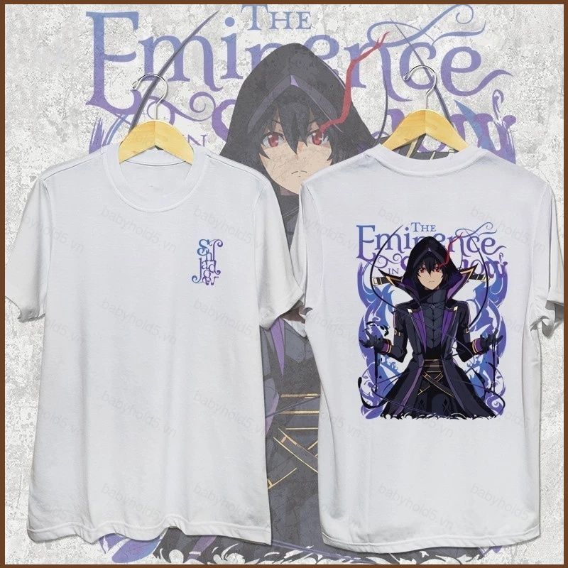 BH5 The Eminence in Shadow พิมพ์คอสเพลย์ผ้า 3D ฤดูร้อนเสื้อยืดอะนิเมะแขนสั้น S-5XL BH5