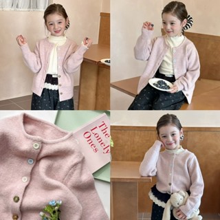 PRETTY BABY เสื้อคลุมเด็กผู้หญิง เสื้อกันหนาวเด็ก เสื้อคาร์ด…