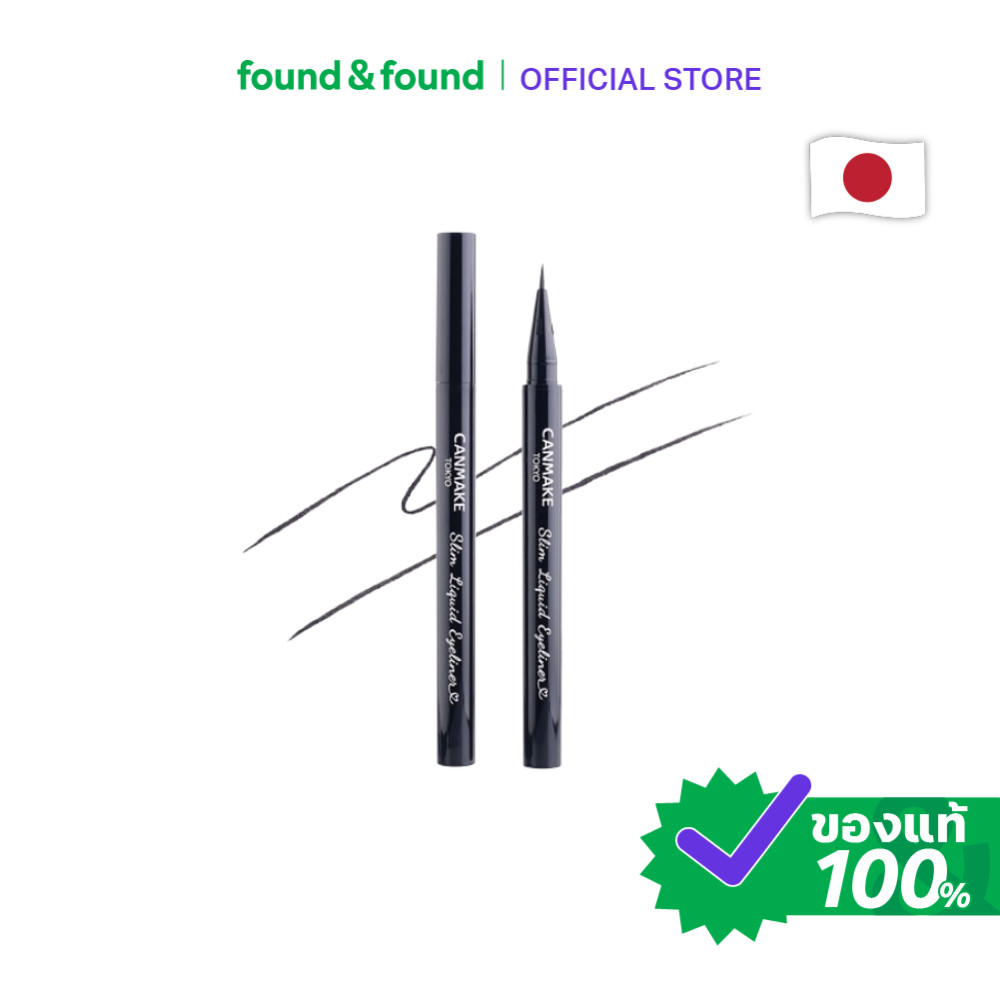 Canmake Slim Liquid Eyeliner 0.7ml #01 found & found