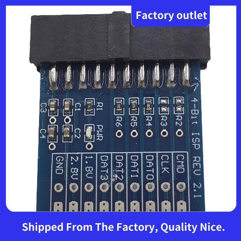 อะแดปเตอร์ใหม่ JTAG , ISP 4-BIT ISP REV 2.1 สําหรับ Easy Jtag Plus Box / เครื่องมือ ESAYJTAG