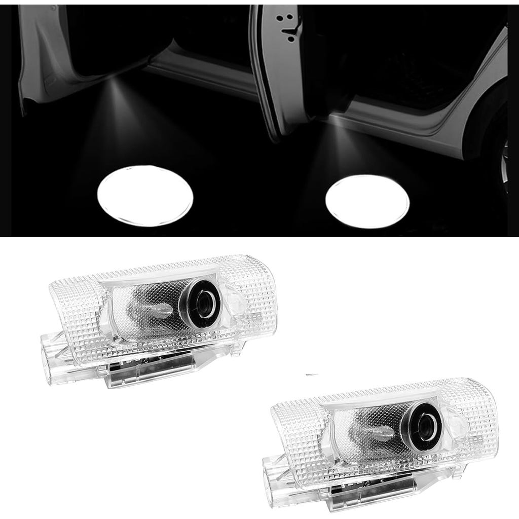 2pcs Car Door Lights Logo Projector Laser Ghost 3D Shadow Light Compatible with Toyota Corolla/Reiz/