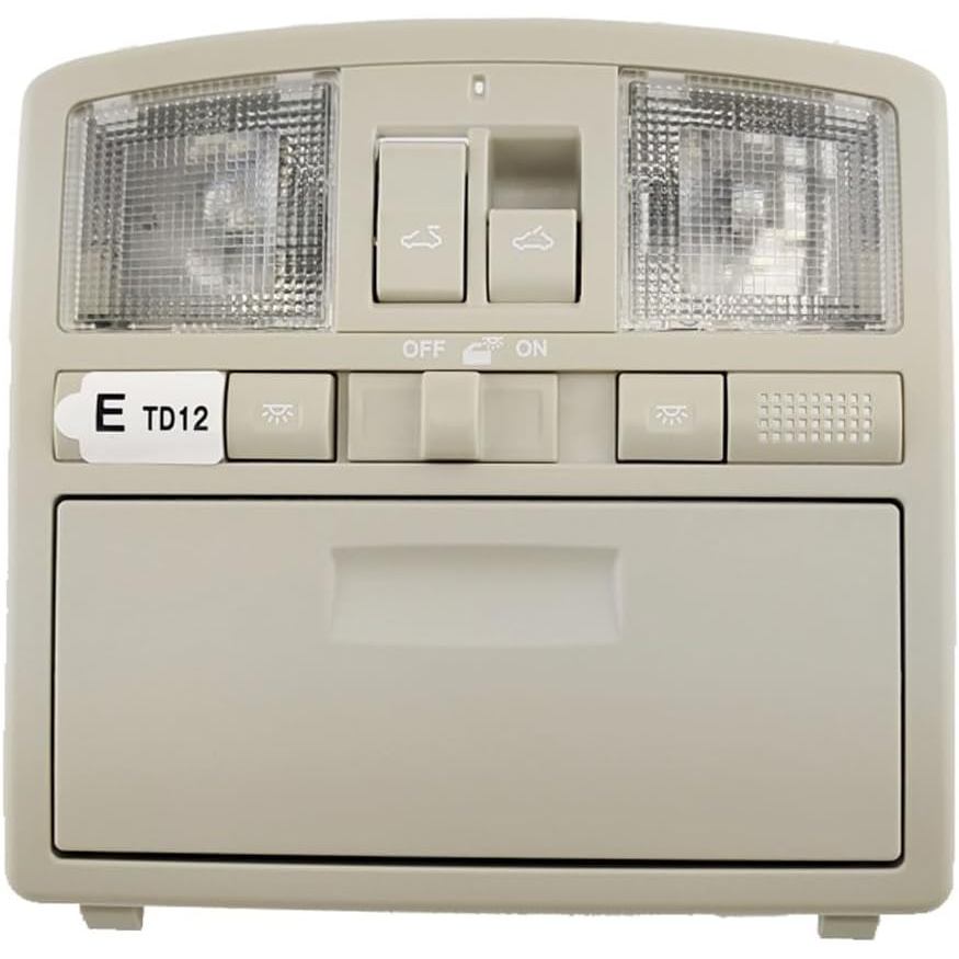 คอนโซลเหนือศีรษะ w/Sunroof สวิทช์ใช้งานร่วมกับ 2009-2013 Mazda 6/2010-2015 CX-9 แผนที่หลังคาโคมไฟอ่า