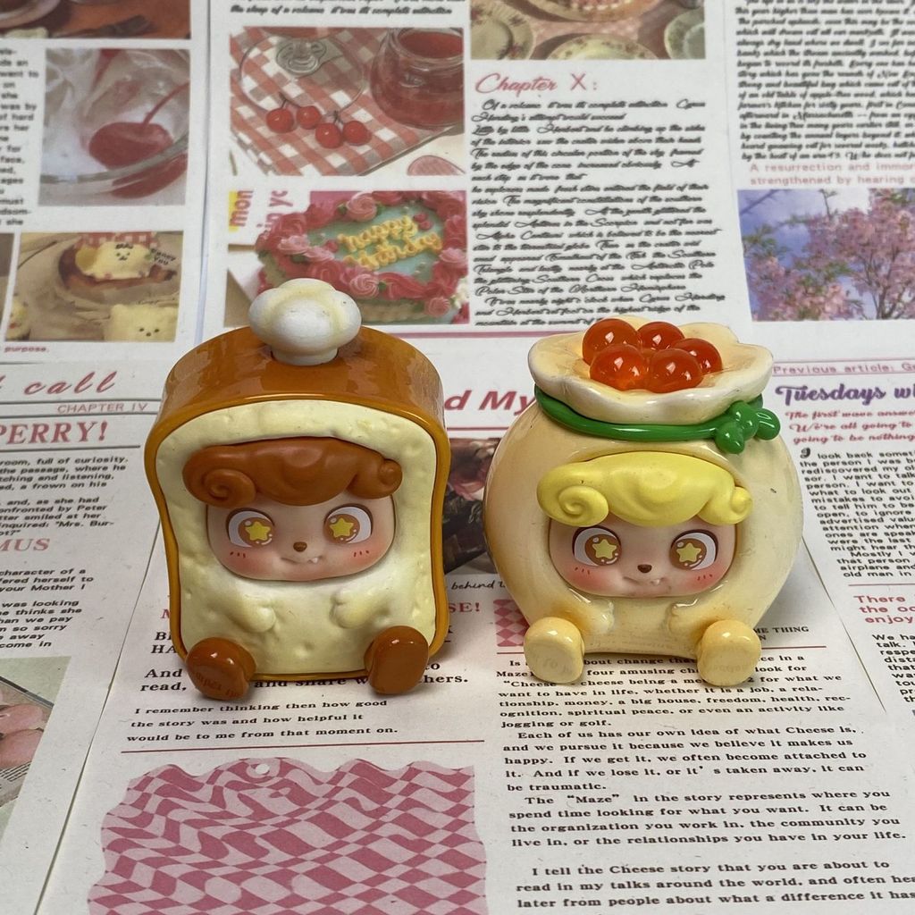 Bulk JOTOYS JOTOYS/Q Baby Street Cooking King mini Series อินเทรนด์น่ารักของเล่น Mystery กล่องตกแต่ง