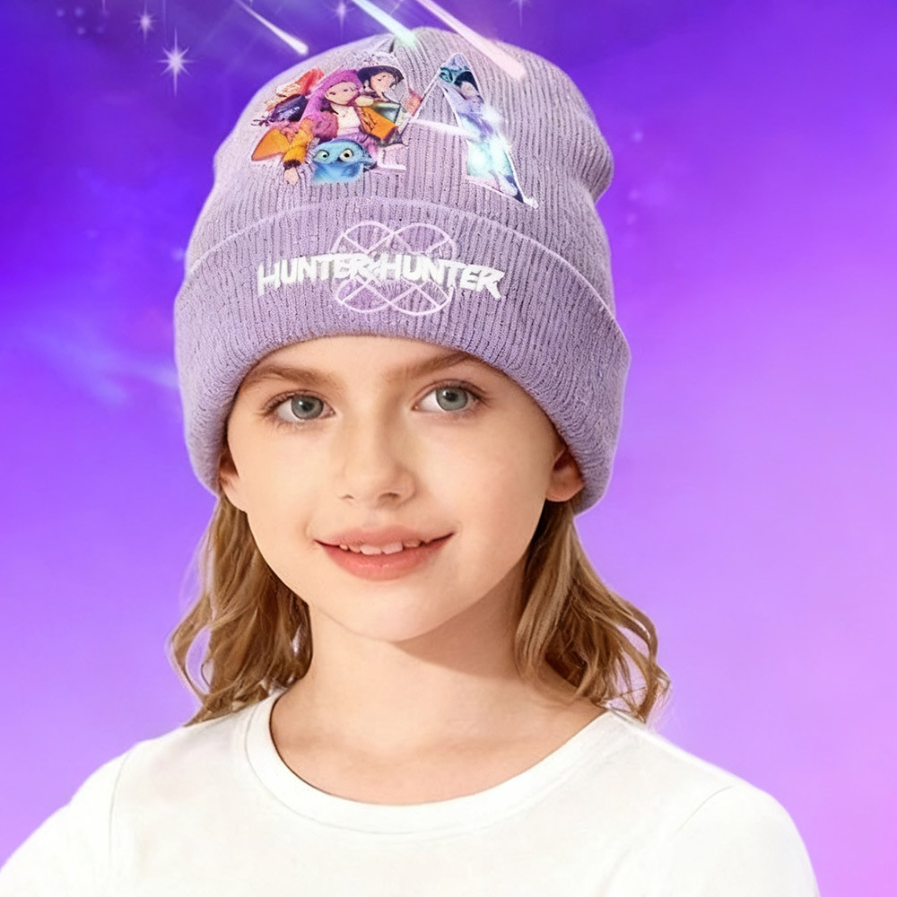 K-POP Witch Hunt Printed Knitted Hat