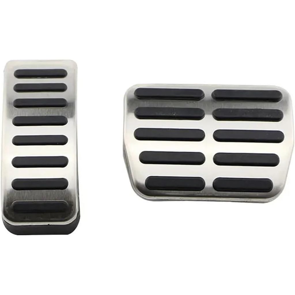 เหยียบรถชุดฝาครอบสแตนเลสเหยียบรถ Fit สําหรับแก๊สเบรคเหยียบ Fit สําหรับกอล์ฟ 4 Fit สําหรับ Bora Beetl