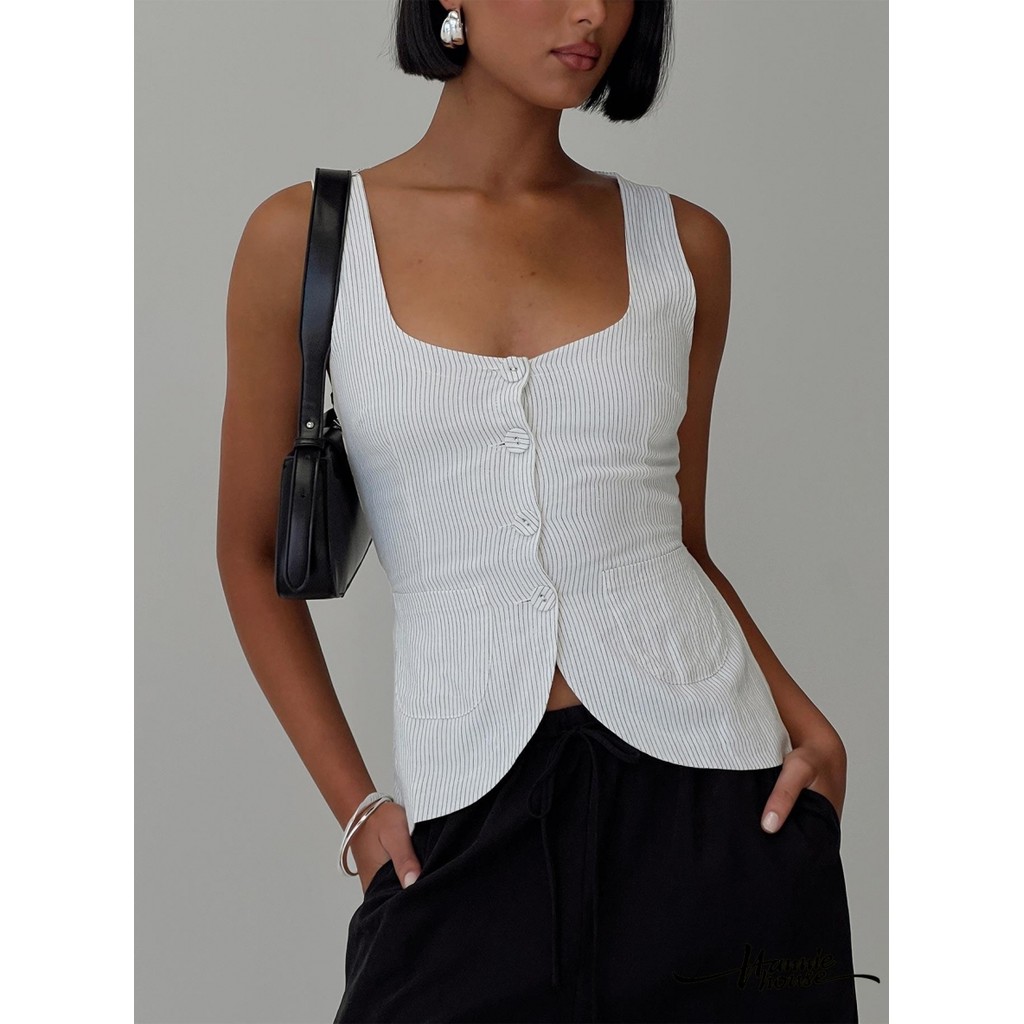 เสื้อกล้ามผู้ชาย พิมพ์ลายไม่สม่ำเสมอ จาก HANIE House