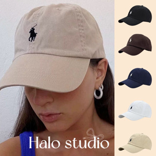 Halo studio พร้อมส่ง🔥หมวกเบสบอลกันแดดสไตล์ย้อนยุค ทำให้ใบหน้…