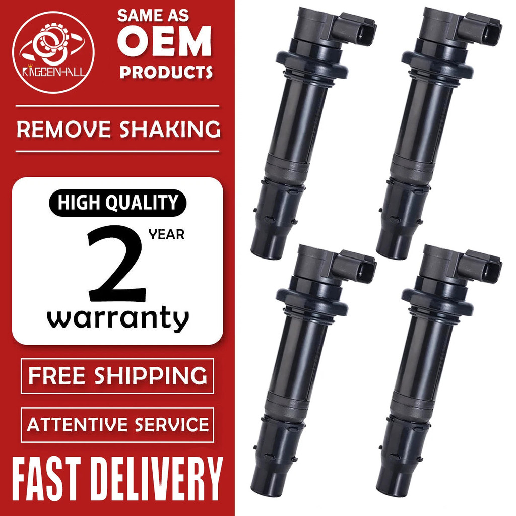 4pcs คอยล์จุดระเบิด F6t558 F6t560 สําหรับ Yamaha Yzf R1 R6 R6s Vmx V Max 2002-2017 Fz1 Fz8 Rs Sr Nyt