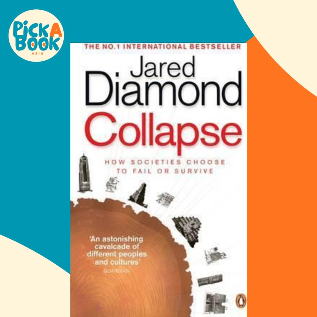 ยุบ : How Societies เลือกทางล้มเหลว หรือ Succeed by Jared Diamond (ฉบับสหราชอาณาจักร ปกอ่อน)