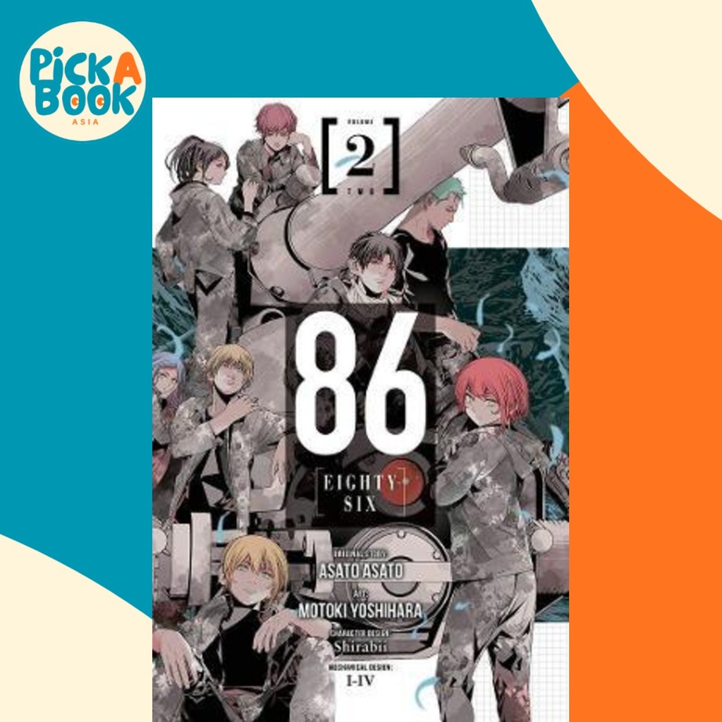 86--EIGHTY-SIX, Vol. 2 (มังงะ) โดย Asato Asato (ฉบับสหรัฐอเมริกาปกอ่อน)