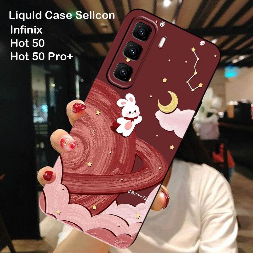 เคสเหลวซิลิคอนสําหรับ Infinix Hot 50/Hot 50 Pro Plus - เคส Hp Infinix Hot 50/Hot 50 Pro Plus-MF26