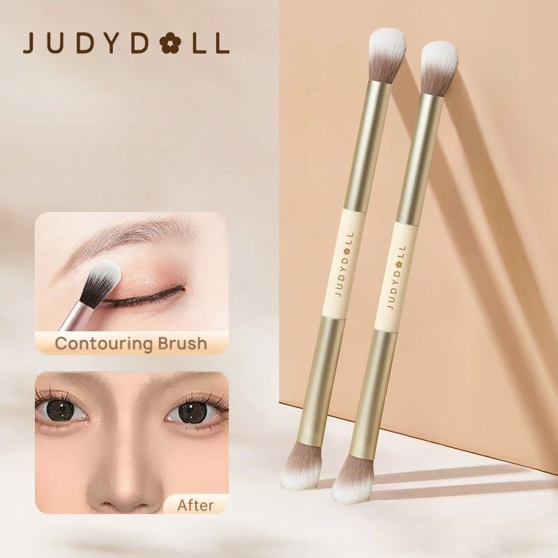 JUDYDOLL แปรงคอนทัวร์ แปรงคอนทัวร์สองหัว แก้ม ผมนุ่ม แปรงคอนทัวร์ สองหัว สองในหนึ่งเดียว ผู้เริ่มต้น