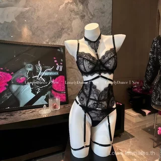 ชุดชั้นในเซ็กซี่ ชุดเซ็กซี่โปร่งใส ชุดลูกไม้ยูนิฟอร์ม ยั่วยวน สไตล์ยุโรปและอเมริกา เสื้อกล้ามบอดี้สูทสำหรับผู้หญิง ความป
