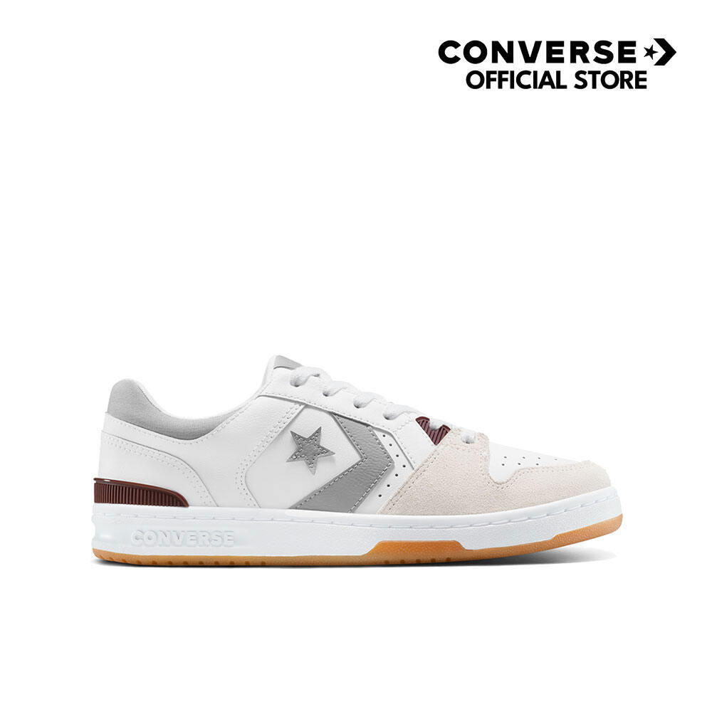 CONVERSE รองเท้า CONVERSE CL98 SEASONAL COLOR LEATHER OX WHITE/GREY MALE A15042CM_U5WTGY