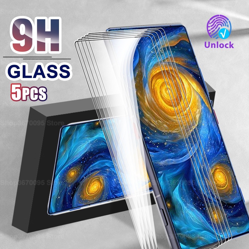 5PCS สําหรับ ZTE Nubia Z80 Ultra unlok ป้องกันหน้าจอ ZTE nubia Z80 Ultra ป้องกันฟิล์มแก้ว Z80Ultra
