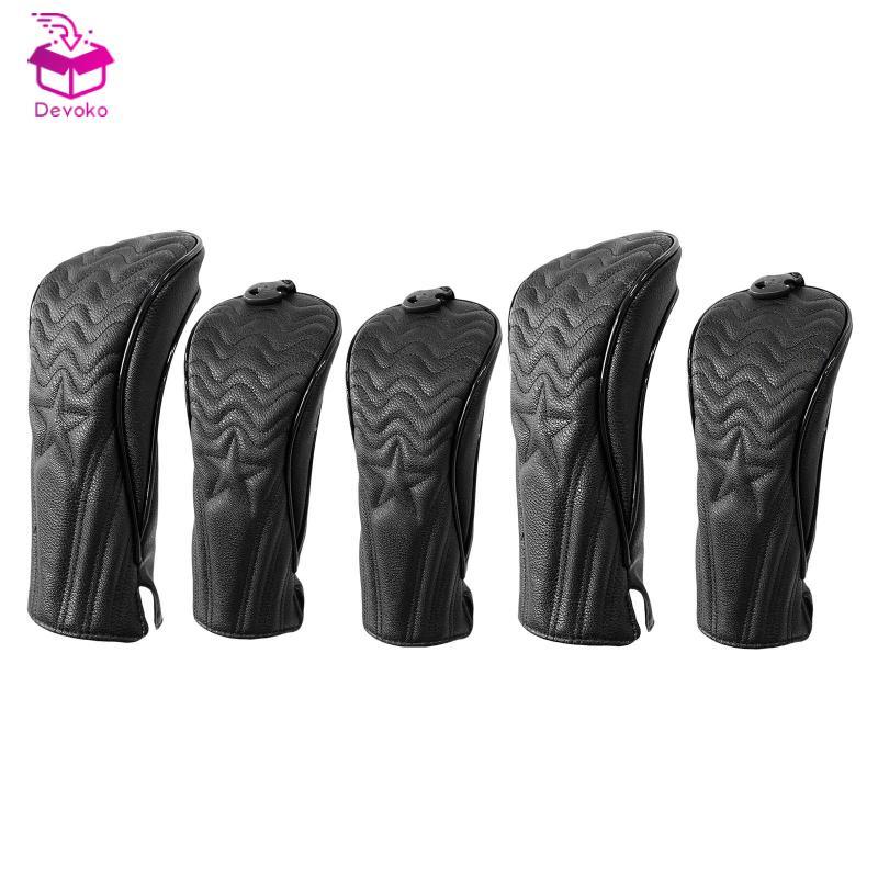 หัวคู่กอล์ฟ.Driver Headcover ปกป้องไม้กอล์ฟและอุปกรณ์ utility