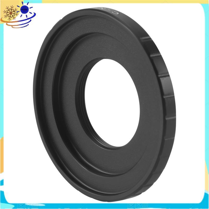 สีดํา 16 มม.C-Mount Cine เลนส์ภาพยนตร์สําหรับ 1 Mount J1 V1 J2 V2 J3 V3 J4 กล้องเลนส์อะแดปเตอร์แหวน 