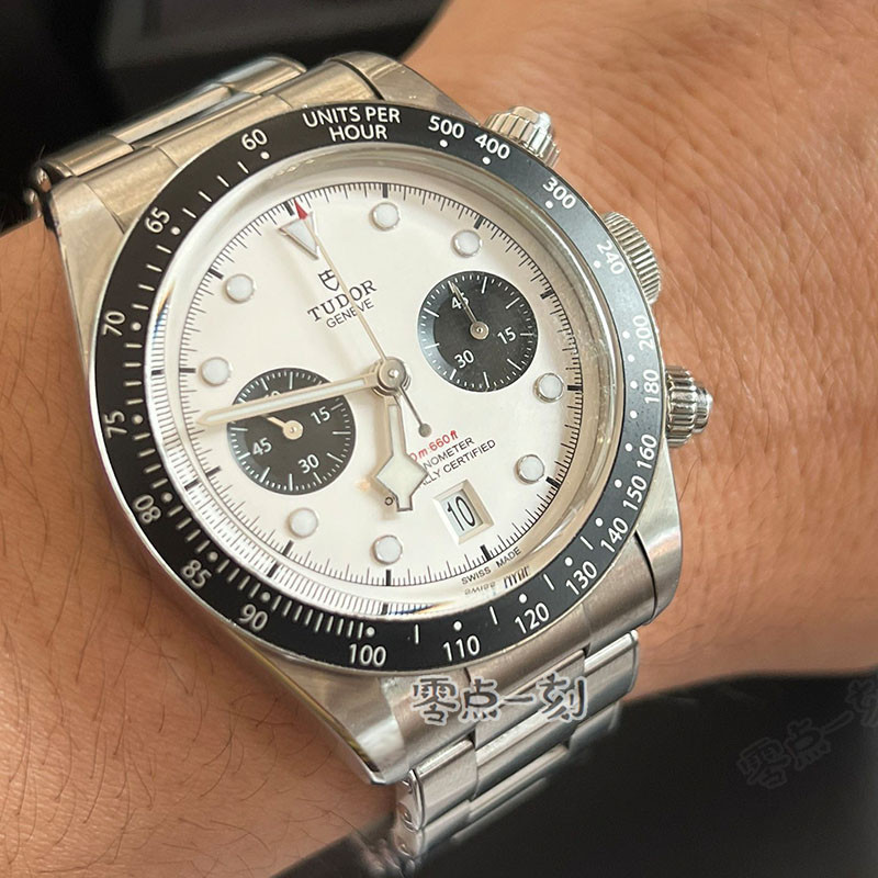 Tudor Tudor White Panda นาฬิกาผู้ชาย BLACK BAY BAY 79360 เครื่องจักรอัตโนมัติ