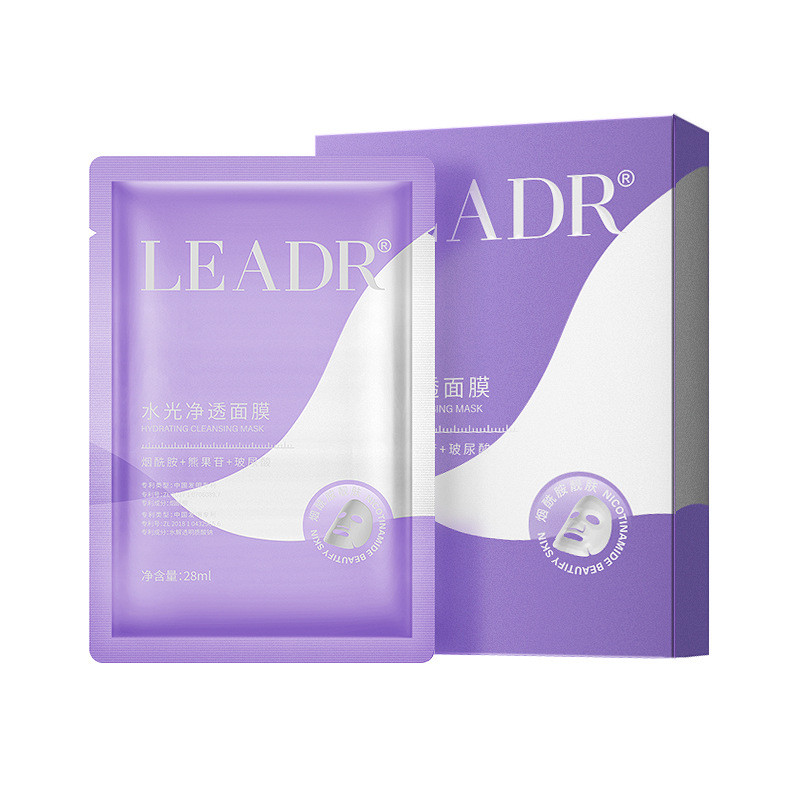 LEADER Hydrating Purifying Transparent Mask Hydrating Moisturizing Cleanser Brightening Repair Sensi