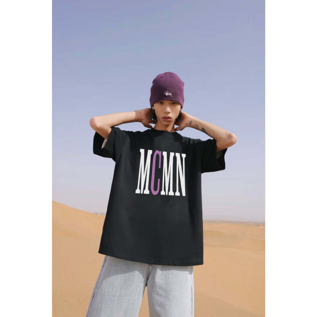 (COD) เสื้อยืดผู้ชายทรงปล่อยสวย แขนสั้น คอกลม ผ้าคอตตอน ATD99 Miucho in Mix