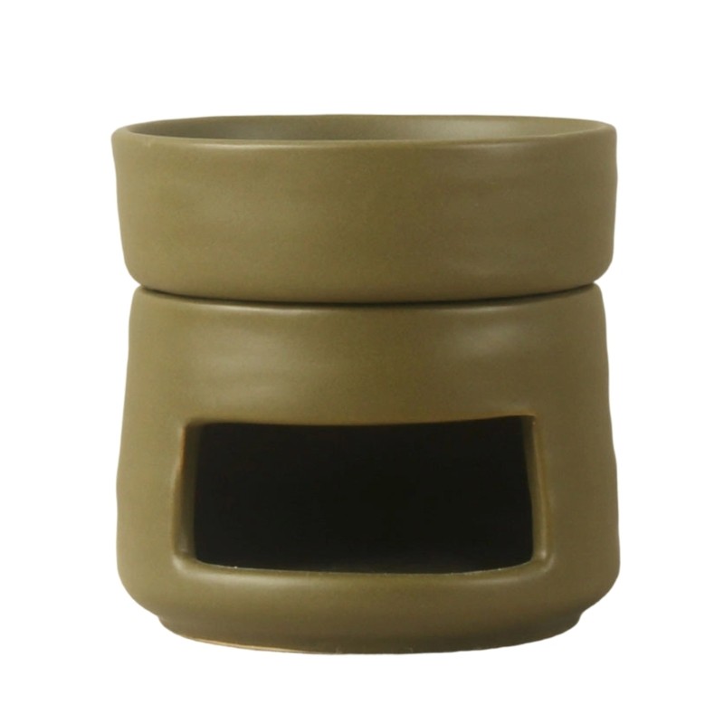 Yu เซรามิค Burners Wax Melt Burners Scented Diffuser ตกแต่งบ้าน - รูปที่ 6