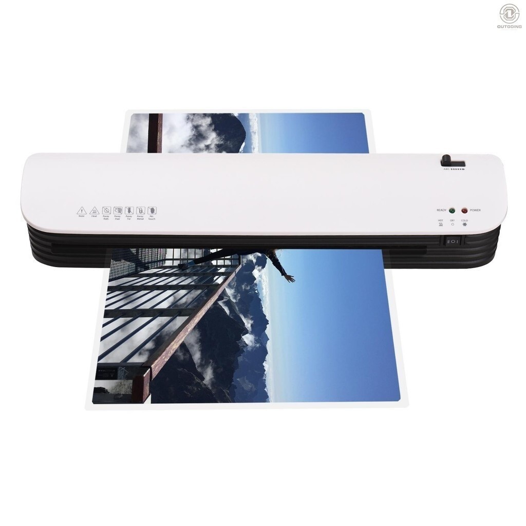 [OUGO] SL399 Laminator Machine Set A3 Size Hot and Cold Lamination 2 Roller System with 25 A3/A4/A5/