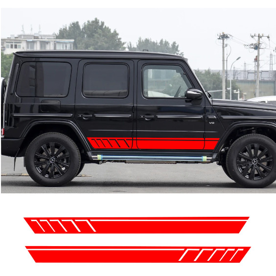 สติ๊กเกอร์ร่างกายด้านข้าง MERCEDES BEN-Z สําหรับ G500 G63 W463 G65