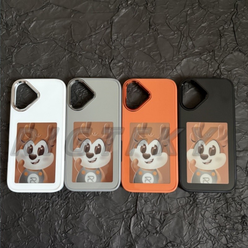 NFC E-inkเคสโทรศัพท์ภาพHDจอแสดงผลไร้สายเกียร์DIYหน้าจอสําหรับIphone 17 Pro Maxเด็กผู้หญิงฝาครอบโทรศัพท์ - รูปที่ 5