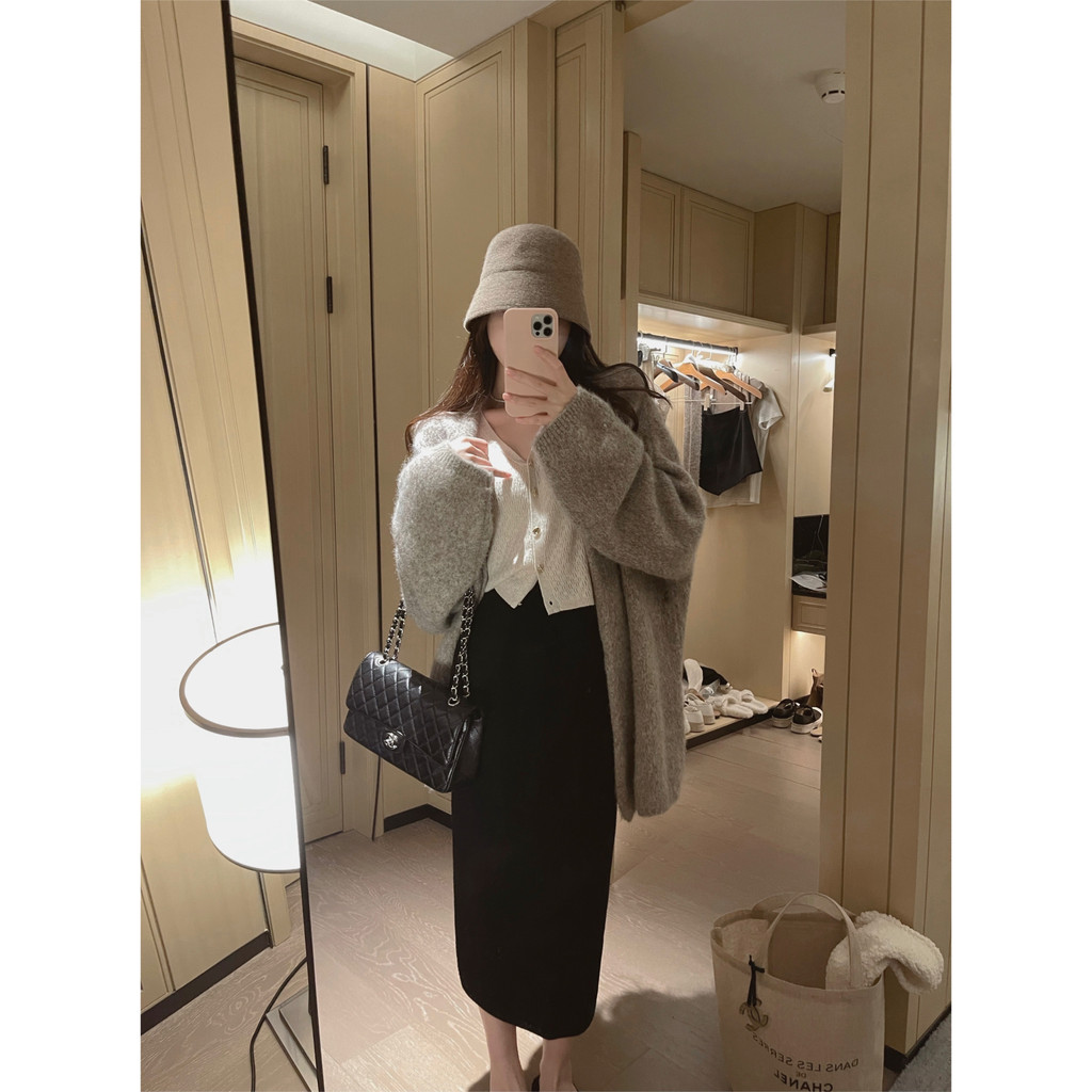 YesasYou/Topline สเวตเตอร์ขนแพะยัค เหมาะสำหรับป้องกันความเย็นในช่วงเริ่มต้นใบไม้ร่วง