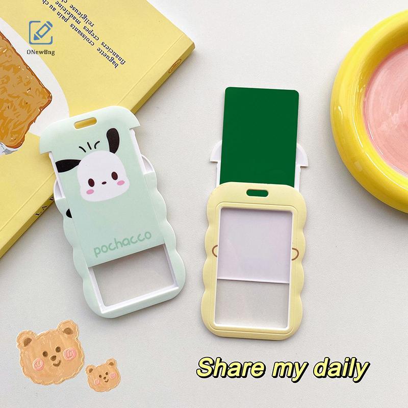 ONew Sanrio Hello Kitty Cinnamoroll Melody Lanyard สําหรับคีย์ ID Card Bus Gym Badge ผู้ถือสายคล้องค