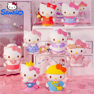 โมเดลฟิกเกอร์ Hello Kitty อะนิเมะตุ๊กตา ขนาดเล็ก 8-10 ซม. ตั…