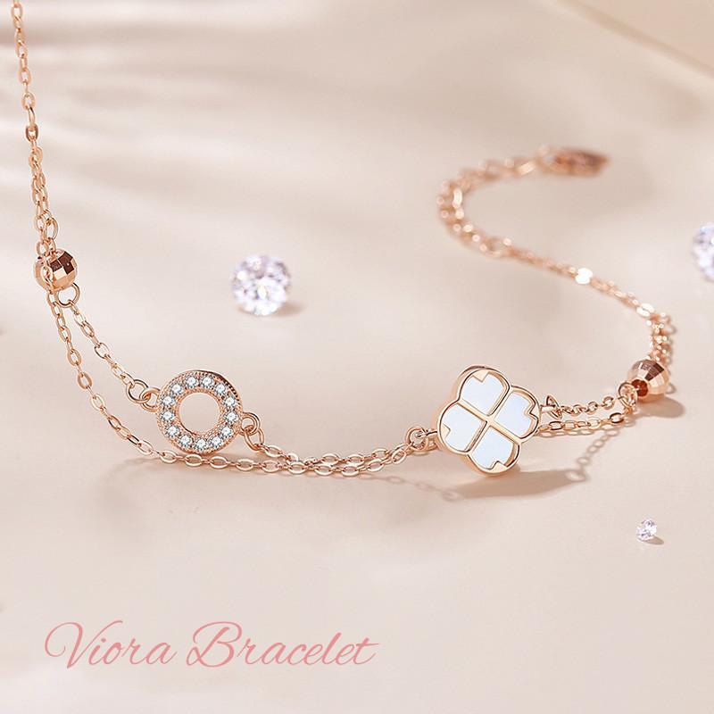 Viora Bracelet สร้อยข้อมือเงินแท้ S925 [MERCELO]