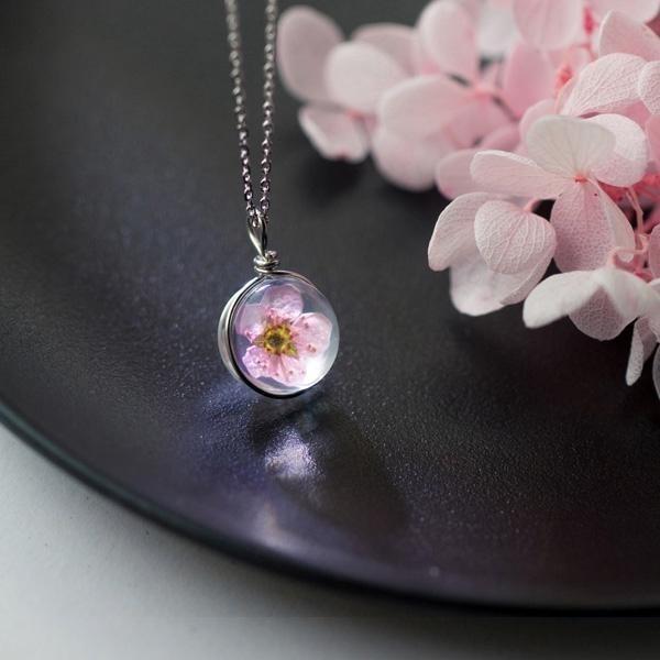 Rose of Sharon สร้อยคอเงินแท้ S925 [MERCELO]