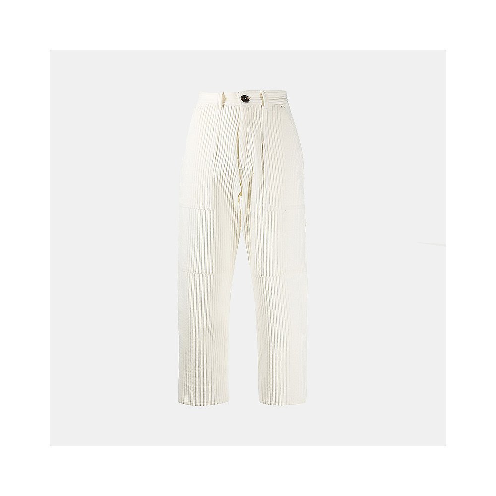 รองเท้าบูททหารสีขาวสำหรับผู้หญิง - AMI PARIS