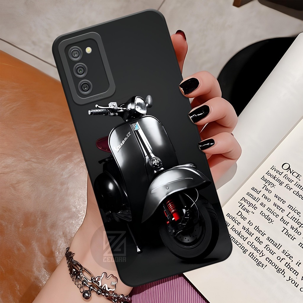 HP เคส Samsung Galaxy A03S / A02S Softcase - เคส Vespa Motif - เคส Samsung Galaxy A03S / A02S - เคส 
