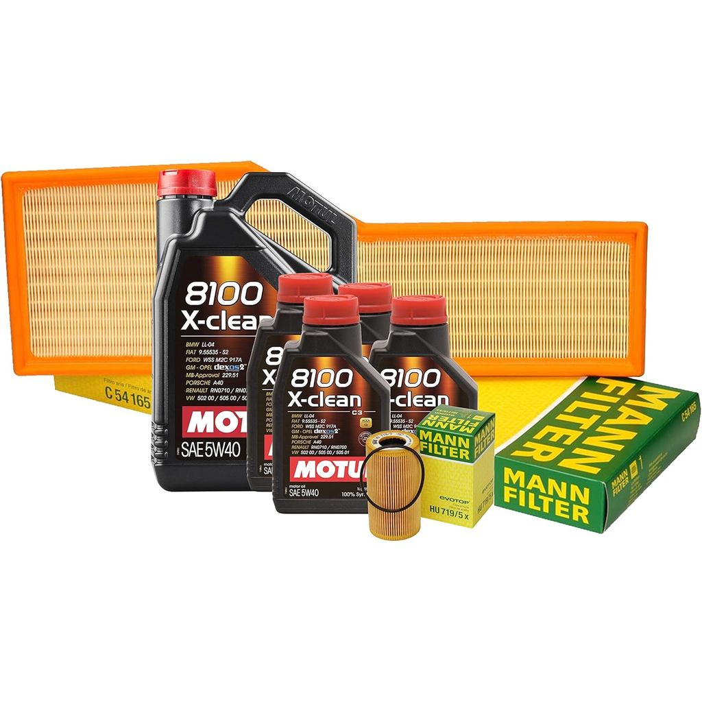 Newparts 9L 8100 XCLEAN 5W40 กรองมอเตอร์ Air Oil Change Kit 911 Carrera 4 3.4 สําหรับ 911 3.4L H6 Ca
