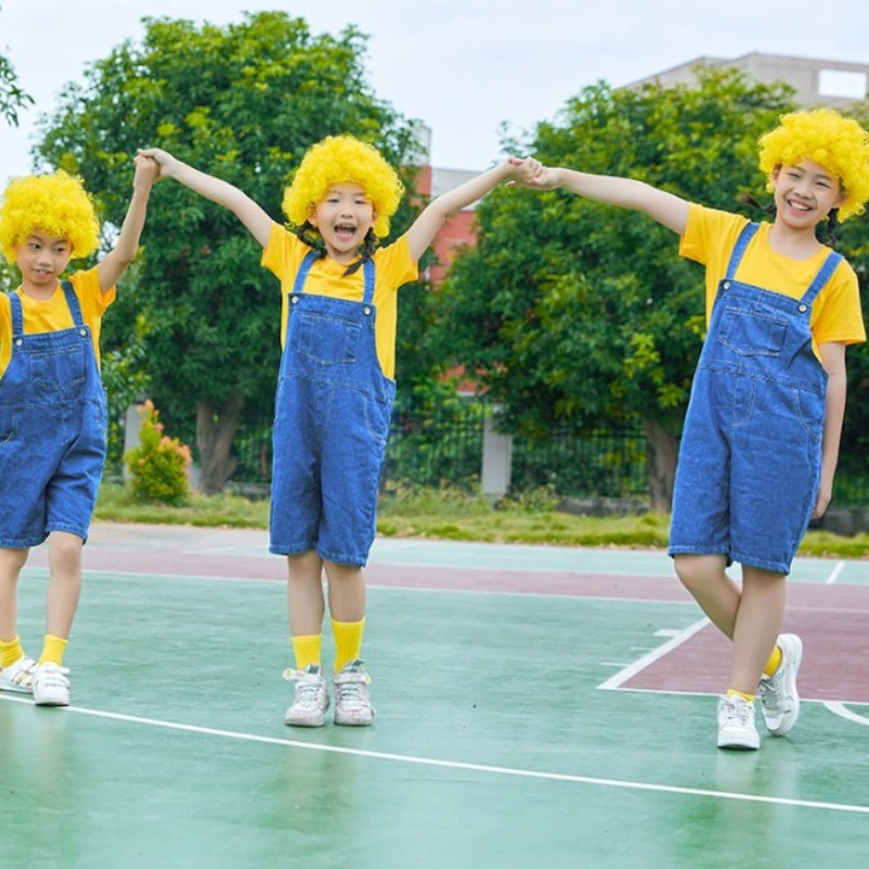 ชุดมินเนี่ยนสำหรับเด็ก สีอ่อนเก๋ๆ