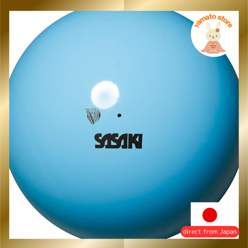 SASAKI Rhythmic Gymnastics Ball - International Gymnastics Federation Certified, Diameter 18.5cm, Mu