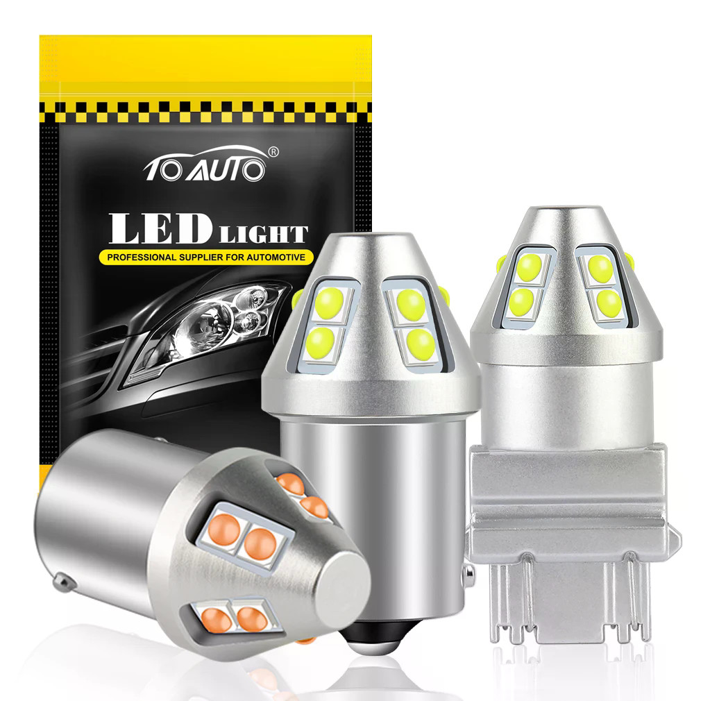 T20 Led 7440 7443 T25 3157 หลอดไฟ W21W W21/5W WY21W P27 7W Led 3030 ชิป BA15S P21W BAA15D P21/5W BAU