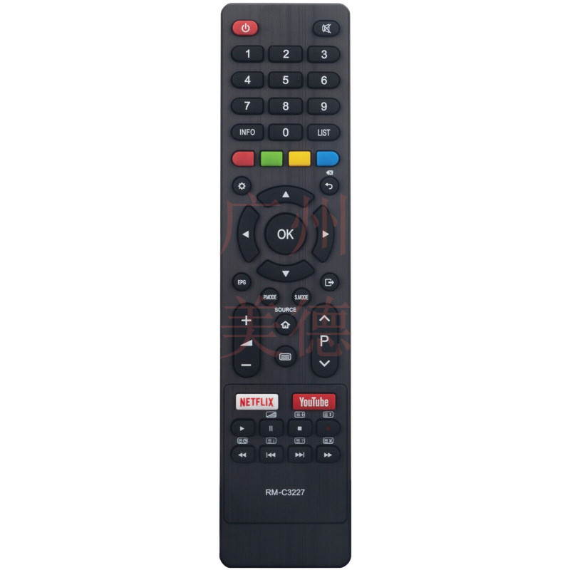 รีโมท RM-C3227 (RMC3227) สำหรับทีวีอัจฉริยะ JVC LED รุ่น LT-40N5105
