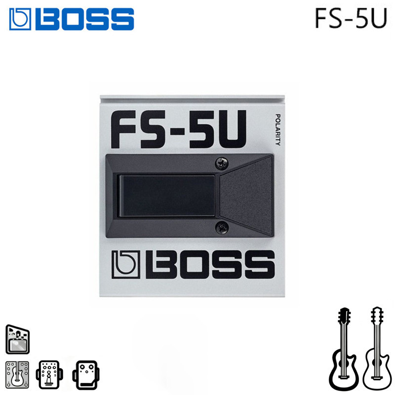 Boss FS-5U กีตาร์ไฟฟ้า Footswitch KATANA ลําโพง Footswitch Controller กีตาร์อะคูสติกอุปกรณ์เสริม FS 