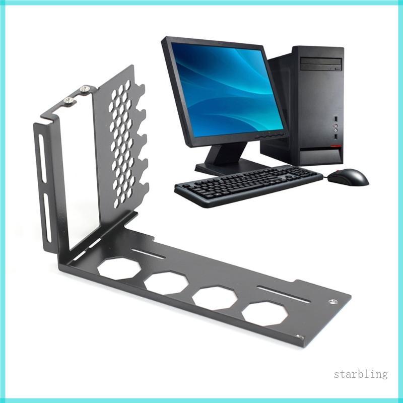 Star SXJ-B แนวตั้ง GPU ผู้ถือ GPU สนับสนุนวงเล็บแนวตั้ง GPU Mount Bracket สกรู
